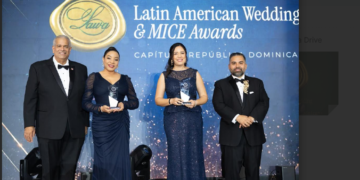 Anny Mariel Gómez gana el Premio Nacional a Mejor Maestra de Ceremonias de Bodas de República Dominicana en los LAWA 2026